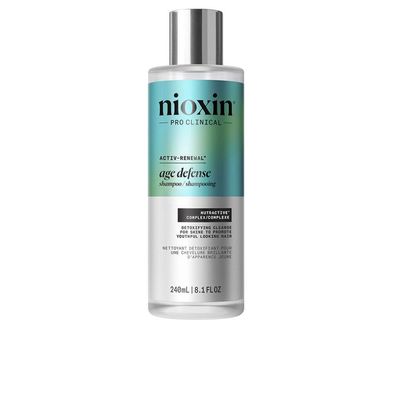 AGE Defense Anti-Aging-Shampoo reinigt die Kopfhaut mit Niacinamid 240 ml