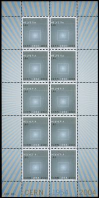 Schweiz BLOCK Kleinbogen 2000-2009 Nr 1866 postfrisch K X642032