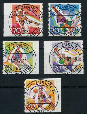 Schweiz 1998 Nr 1658-1662 zentrisch gestempelt X6C2E42