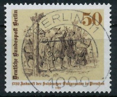 BERLIN 1982 Nr 667 zentrisch gestempelt X7D5362
