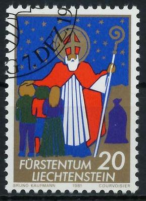 Liechtenstein 1981 Nr 788 gestempelt S4F8006