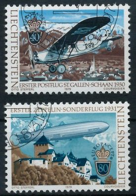 Liechtenstein 1979 Nr 723-724 gestempelt SB4C42E