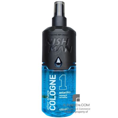 NishMan/After Shave Cologne 1 "Antarctica" 400ml/Bartpflege/Gesichtspflege