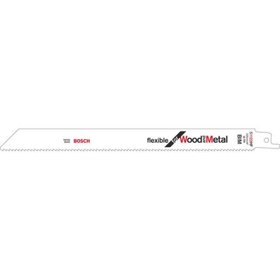 Säbelsägeblatt S 1122 HF Flexible for Wood and Metal, 100 Stück (Länge 225mm)