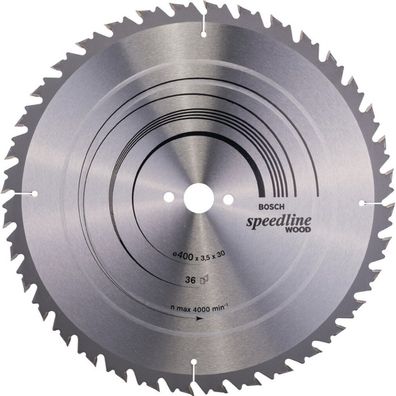 Kreissägeblatt Speedline Wood, Ø 400mm, 36Z (Bohrung 30mm, für Tischkreissägen)