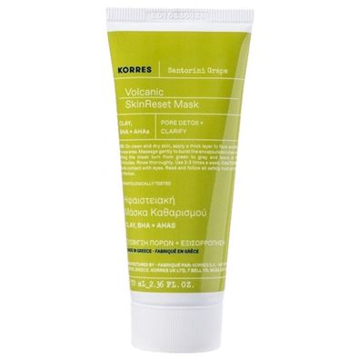Korres Korres Santorini GRAPE Hautverfeinernde Maske mit Vulkansand 70 ml