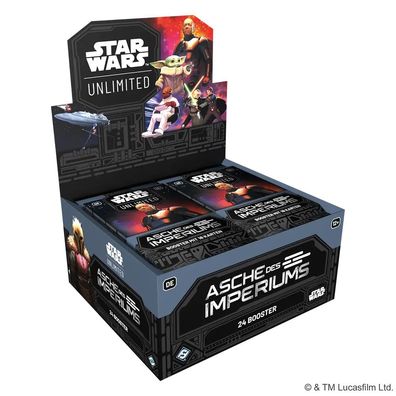 Star Wars Unlimited – Asche des Imperiums (Booster-Display)