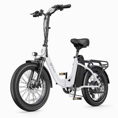 DYU C9 20"elektro-klapprad, cheibenbremsen vorne und hinten, eichweite erzielen 95km