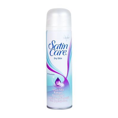 Gillette - Satin Care Shea Butter Gel für trockene Haut 200 ml