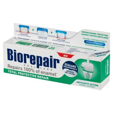 Biorepair Mundpflege Zahnpasta Vollschutz 75ml