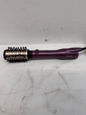 Rotierende Warmluftbürste BaByliss Big Hair 50mm Volumenbürste Lila Roségold