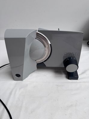 GRAEF G50 Allesschneider 170W Brotschneidemaschine 0-20mm Restehalter