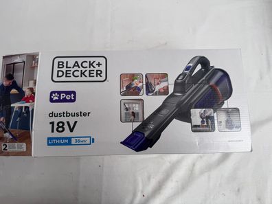 BLACK+DECKER Dustbuster Pet BHHV520BFP Akku-Handstaubsauger 18V beutellos