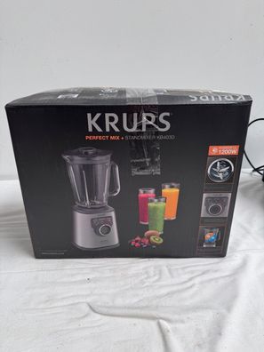 Standmixer Krups PerfectMix+ KB403D 1200W Glasbehälter Ice Crush