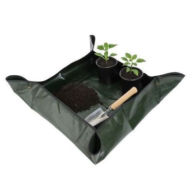 Pflanzmatte Umtopfmatte 100x100 cm Gartenmatte zum Umtopfen Pflanzen Blumen Setzlinge
