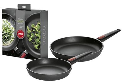 WOLL Pfannenset „Nowo“ Titanium 2-teilig 113047