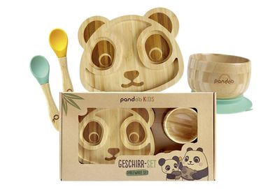 PANDOO Kindergeschirr-Set 4-teilig 111507