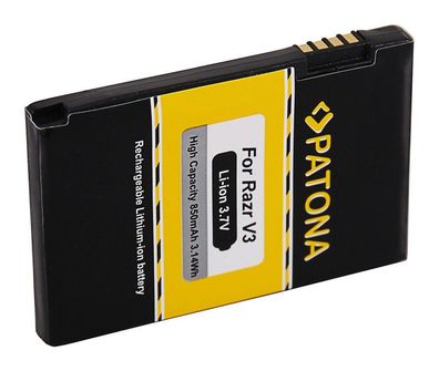 PATONA Smartphone-Akku für Motorola Razr Lifestyle Pebl Prolife – 3,7 V 0,8 Ah