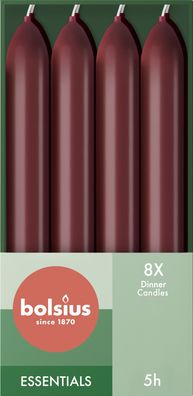 Bolsius Tafelkerzen 8er Pack 412481