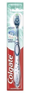 Colgate Max White Zahnbuerste, mittlere Haerte, 1 Stueck