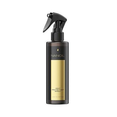 Nanoil Hitzeschutzspray 200ml - Professionelle Pflege für gesundes, glänzendes H