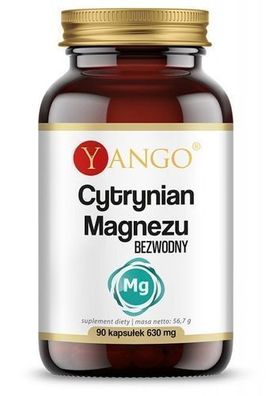 Yango Magnesiumcitrat, 90 Kapseln - Für Langfristige Einnahme