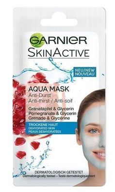 Garnier Feuchtigkeitsmaske fuer Strahlende Haut, 8ml