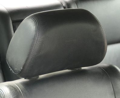 1x Audi A3 8L Kopfstütze vorne (rechts / links) Leder schwarz