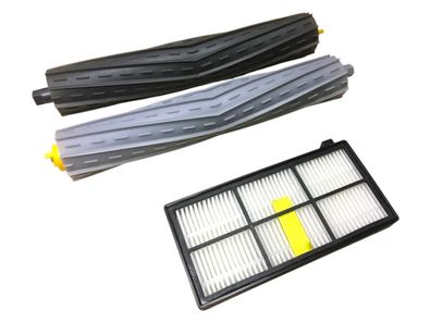 Roomba 800 880 890 900 950 960 980 Bürsten Filter Walze Ersatzbürste Rundbürsten