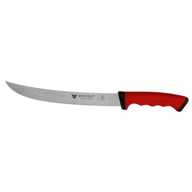 Zerlegemesser 26 cm Klinge rutschfestem Soft Grip Griff Messer gebogene Klinge