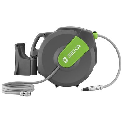 Geka automatische Wand-Schlauchbox K25 - Sofort einsatzbereit, 25m