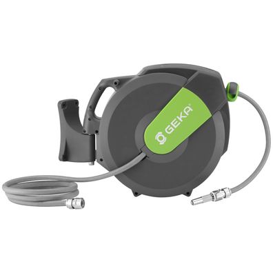 Geka automatische Wand-Schlauchbox K15 - Sofort einsatzbereit, 15m
