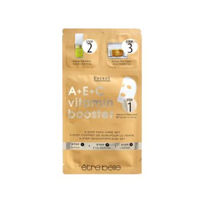 Etre Belle Energy 3-Step Gesichtspflege – Vitamin-Boost für strahlende Haut