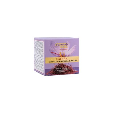 Softto+Plus Eye Contour Wrinkle Cream Safran, Hyaloron, Collagen 20ml