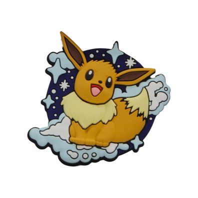 PopSockets PopGrip PKMN-Ppot-Eevee Starry SKY-DN | 3D pokemon Fuchs