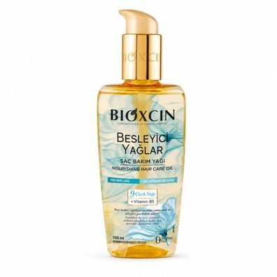 Bioxcin Pflegende Öle Haarpflegeöl | 9 Blütenölen für trockenes Haar | 150 ml