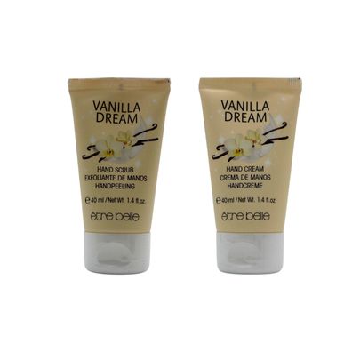 Etre Belle Vanilla Dream Handpflege Set – Handpeeling 40 ml & Handcreme 40 ml