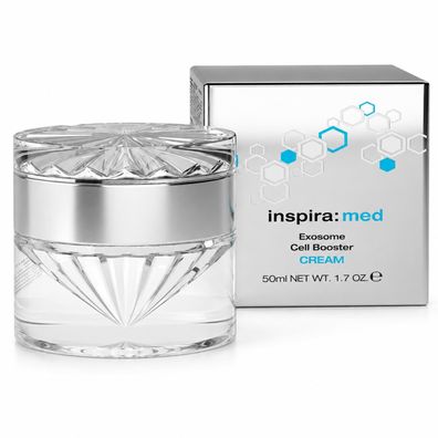 Inspira Med Exosome Cell Booster Cream SPF 15 Hyaluron Anti-Aging 50 ml