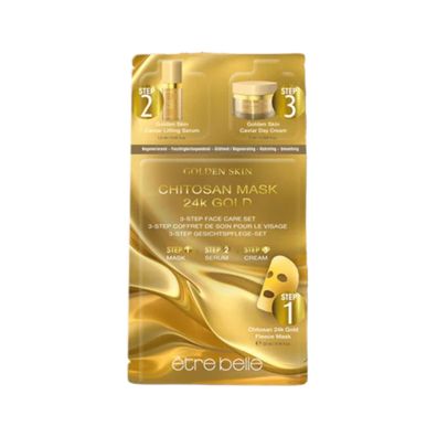 Etre Belle Golden Skin 3-Step Pflege – Gold & Caviar Luxusbehandlung
