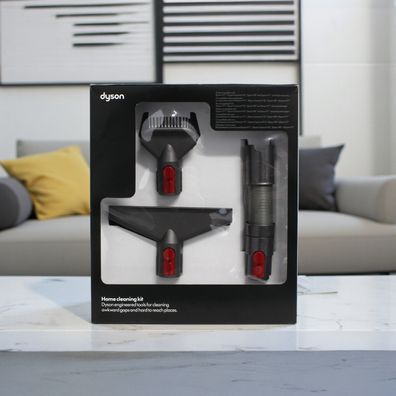 Dyson Home Cleaning Kit – Hauspflege-Set mit 3 Aufsätzen & Steckmechanismus