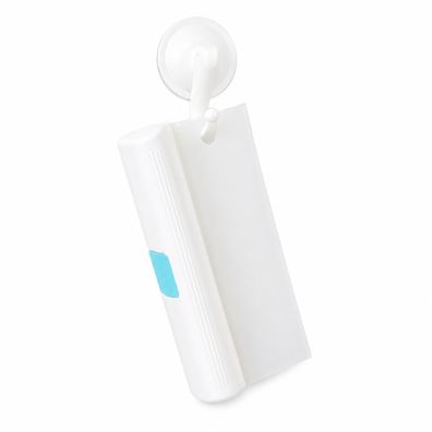 AquaBlade Duschabzieher 20 cm | beidseitige Silikonlippe für Dusche & Spiegel