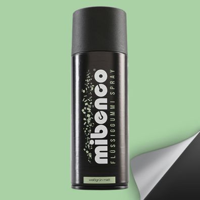 Mibenco Flüssiggummi Spray Weißgrün Matt 400ml