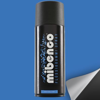 Mibenco Flüssiggummi Spray Neon-Blau Matt 400ml