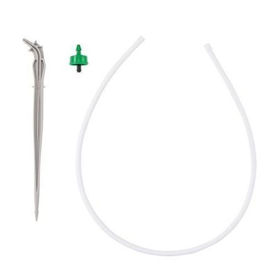 Druckkompensierter Tropfer 4L PCND Stabtropfer PE Schlauch 50cm für Tropfbewässerung