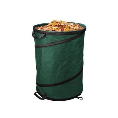 Gartenabfallsack faltbar POP-UP 90L selbstaufstellend Laubsack für Gartenabfälle Gras