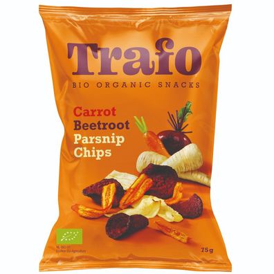 3x Trafo Gemüse Chips 75g