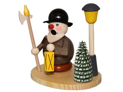 Räuchermann Nachtwächter mit Laterne BxHxt 9,5x9,5x7cm NEU Räucherfigur