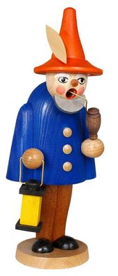 Räuchermann Wichtel blau HxBxT 19x7x6cm NEU Rauchfigur Rauchmann Räuchermann