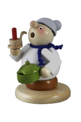 Räuchermann Schlafmütze Opa Höhe 11cm NEU Rauchmann Räucherfigur Räucherkerze