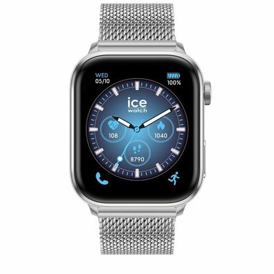Uhr - ICE smart 3.0 - Silver Milanese GPS